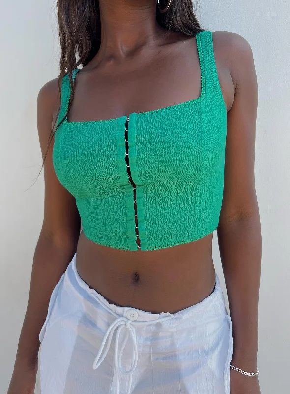 Steals and Deals Bryleigh Top Green