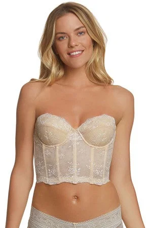Deal of the Day BT 4476 LOW BACK STRAPLESS LACE BUSTIER