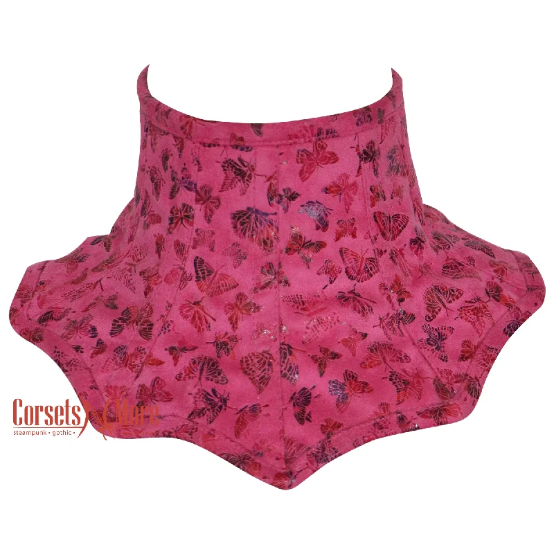 Unmissable Offer Butterfly Printed Neck Choker Collar Corset