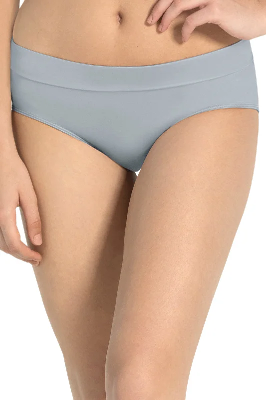 Last Chance Cloudsoft Hipster Panty - Soft Gray