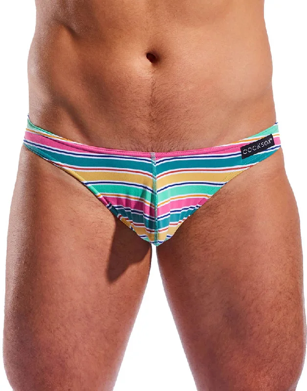 Weekend Deals You Can't Resist Cocksox Cape Canaveral Stripe Brief CX01