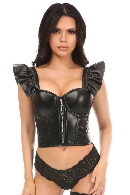 Make Your Weekend Count with Savings Bustier with Ruffle Sleeves