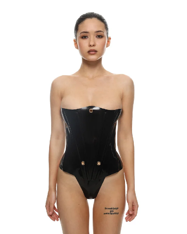 Super Bargain Corset "Nessa" Black
