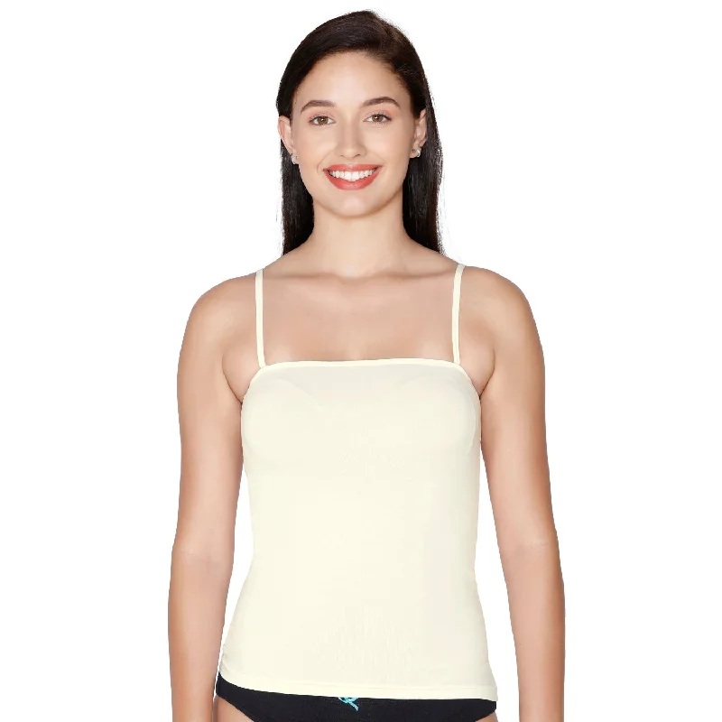 Hurry In JSC-811 Spaghetti Camisole-Off White