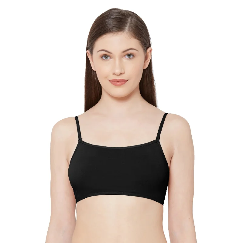 Super Deal JSC-826 Spaghetti Camisole-Black