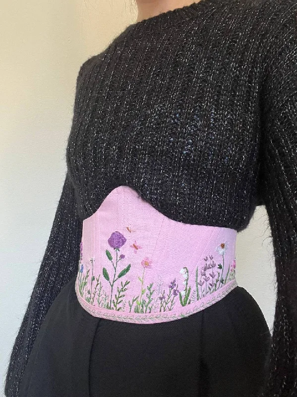 Special Buy Embroidered floral corset belt size XS-S