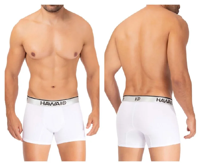 Deal of the Week HAWAI 42326 Microfiber Boxer Briefs Color White
