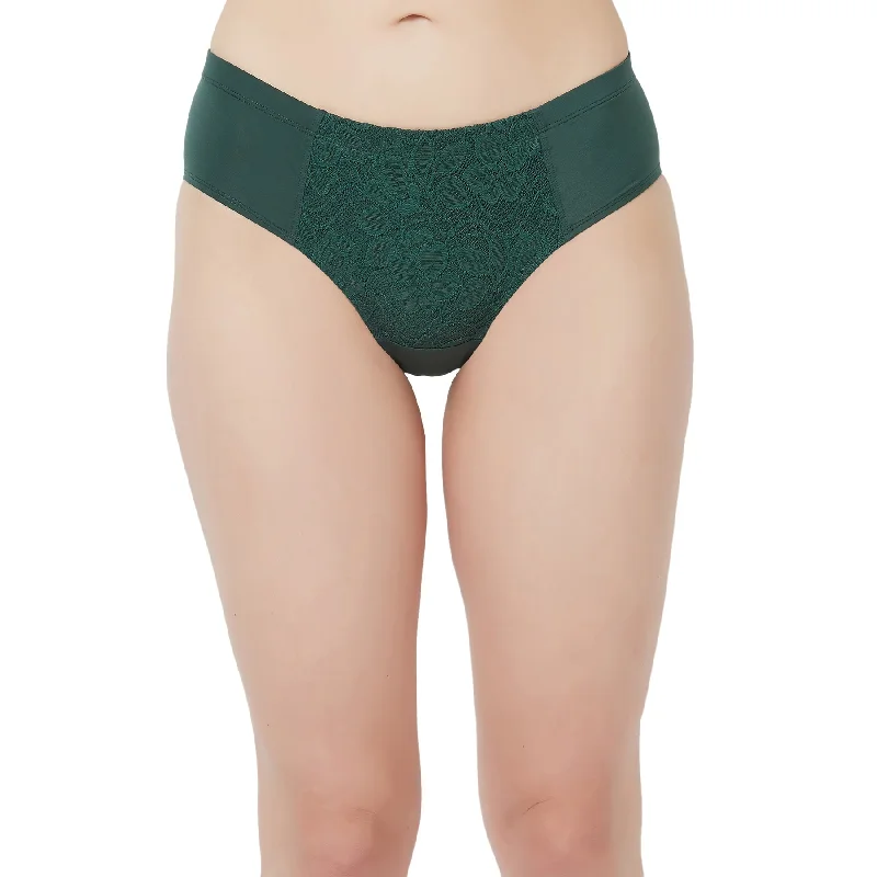 Early Bird Discount High Waist Full Coverage Lace Brief-FP-1705