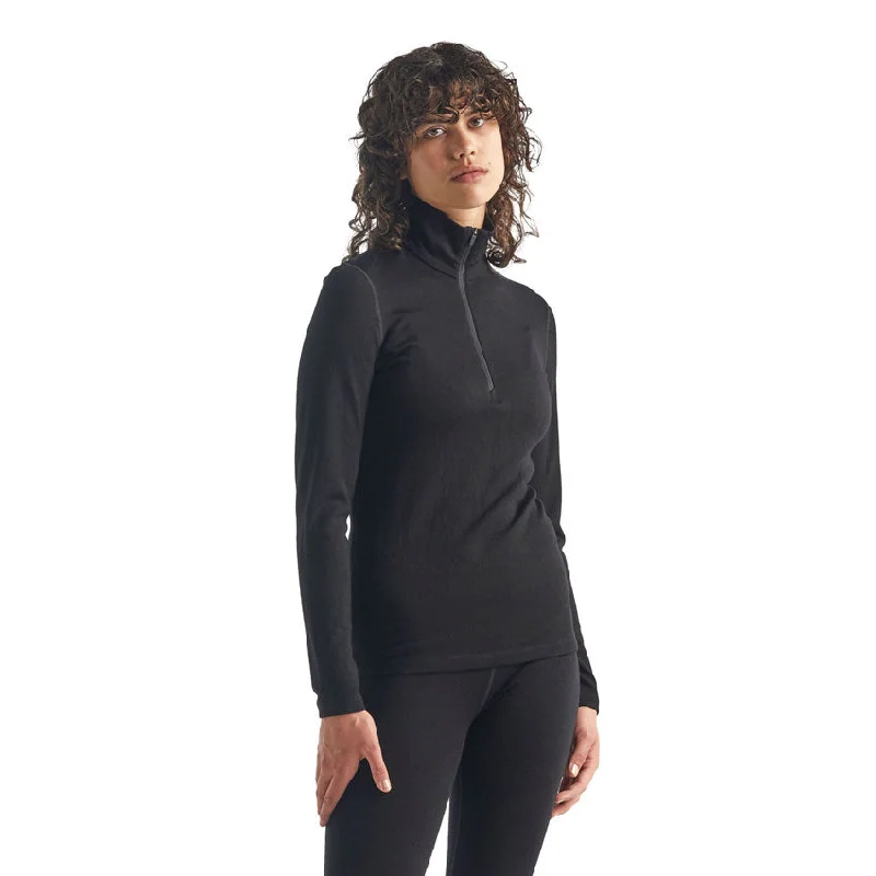 Savings Galore Icebreaker 260 Tech Long Sleeve Half Zip Womens Thermal Top