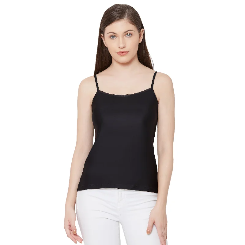 Weekend Bargains Galore JSC-855 Nylon Spandex Camisole-Black