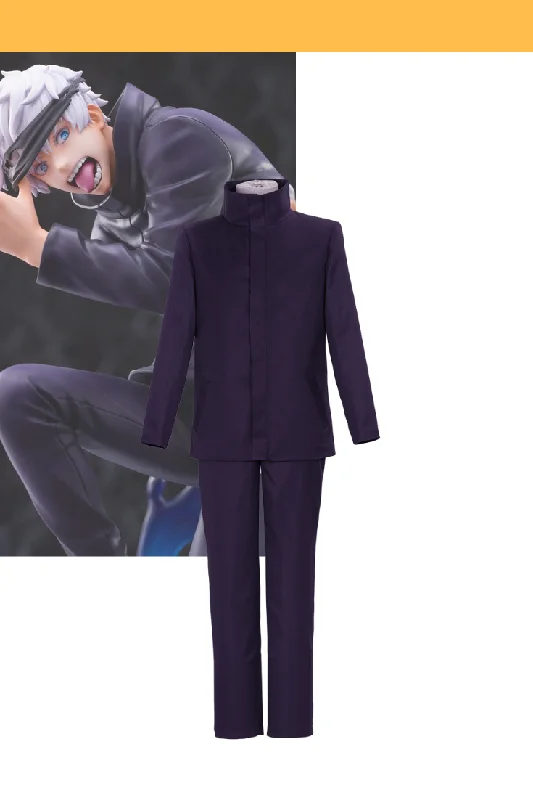 Weekend Deals That Sparkle Jujutsu Kaisen Satoru Gojo Navy Blue Version Cosplay Costume Weekend Deals That Sparkle Jujutsu Kaisen Satoru Gojo Navy Blue Version Cosplay Costume