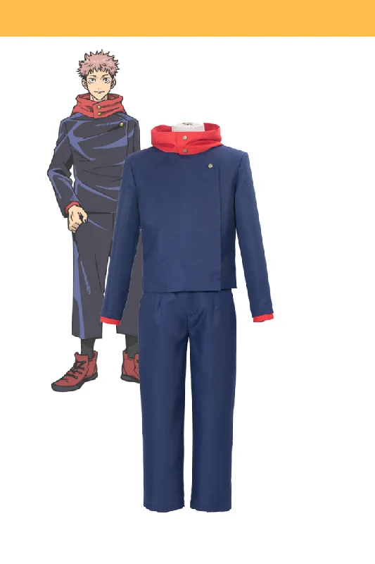 Weekend Discounts to Savor Jujutsu Kaisen Yuji Itadori Navy Blue Version Cosplay Costume Weekend Discounts to Savor Jujutsu Kaisen Yuji Itadori Navy Blue Version Cosplay Costume