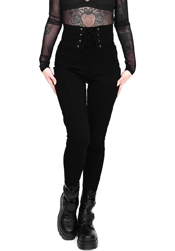 Major Deal Lace Up | LEGGINGS
