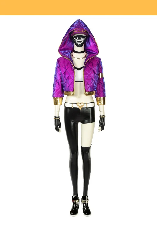 Price Slash League of Legends KDA Akali Complete Cosplay Costume