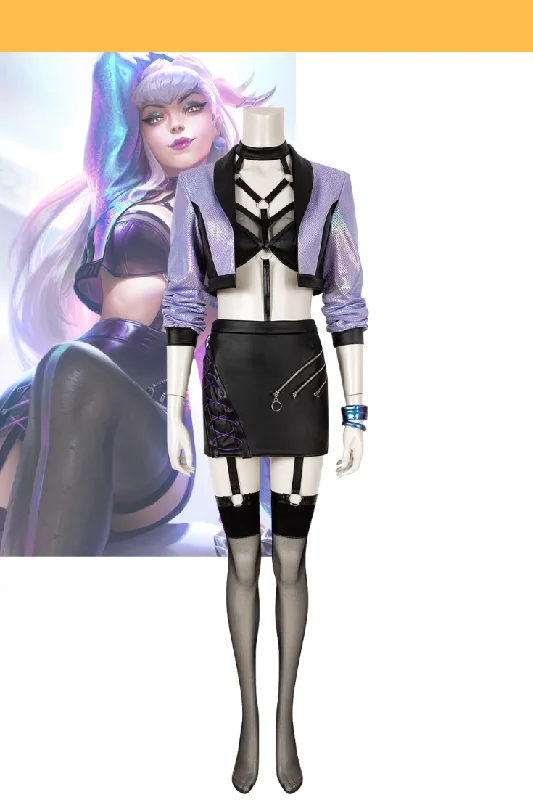 Exclusive Online Offer League of Legends All Out KDA Finals 2020 Evelyn Standard Size Only Cosplay Costume