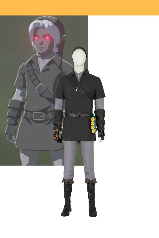 Closeout Sale Link Dark Armor Set Tears of the Kingdom Cosplay Costume