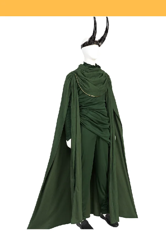 Savings Alert Loki God Form Textured Fabric Version Cosplay Costume