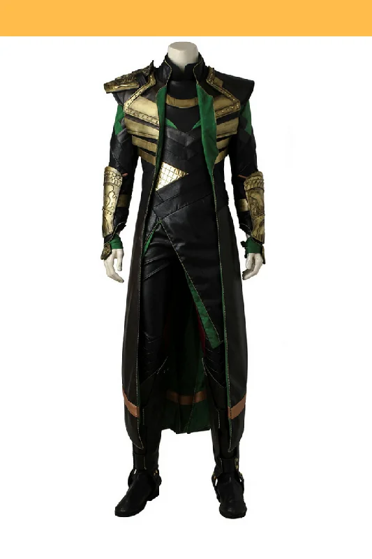 Amazing Deals Loki The First Avengers PU Leather Cosplay Costume
