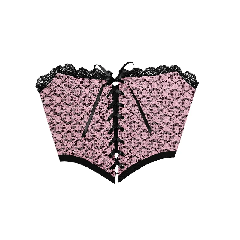 Lowest Prices Luella Corset Pink Lace