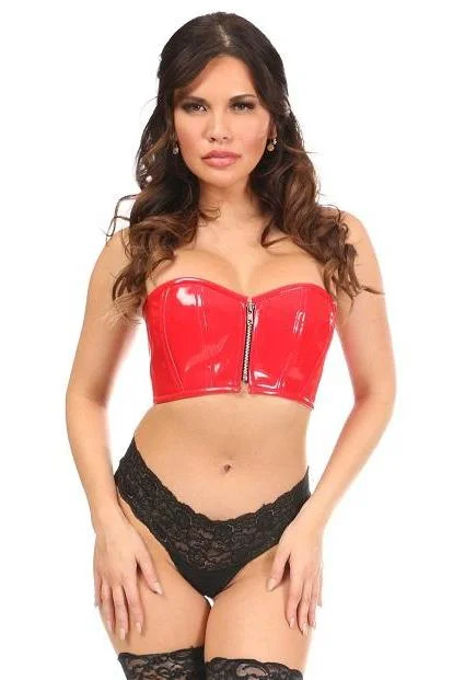 Overstock Plus Size Patent Bustier