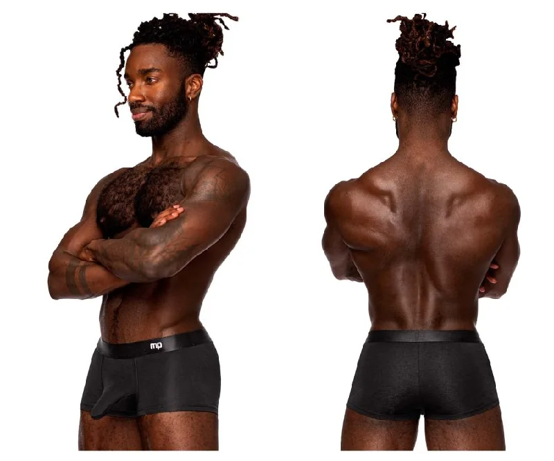 Special Savings Male Power 129-281 Easy Breezy Mini Short with Sleeve Color Black