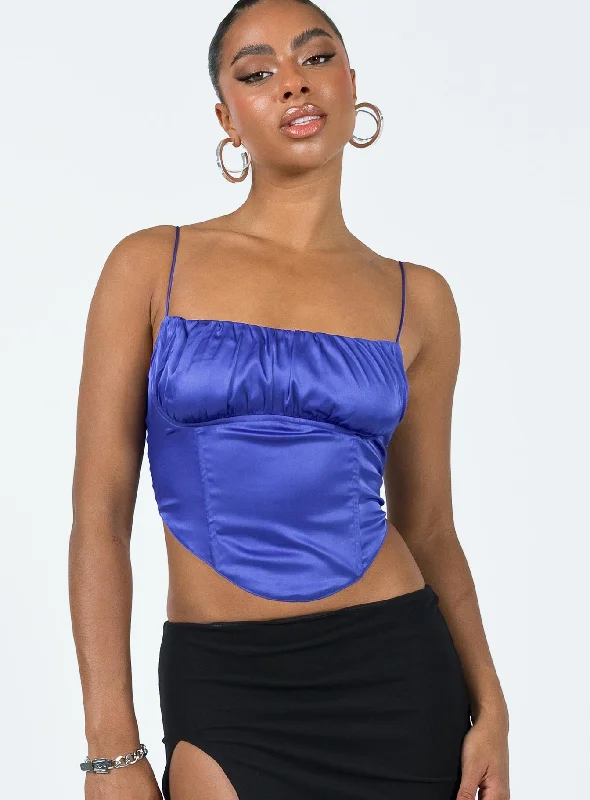 Get It Before It’s Gone Marsala Top Blue