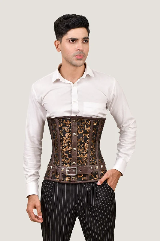 Top Pick Men's Brown Underbust Corset –  Waist Trainer