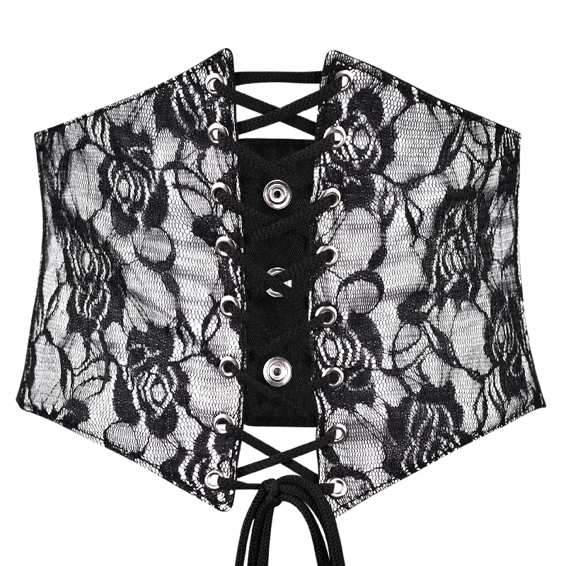 Reduced Prices Printed Mesh Corset Belt - Waist Cincher