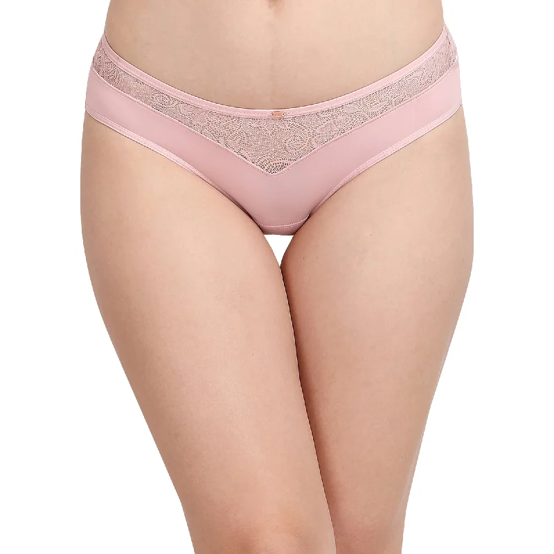 Act Now Mid Rise Brief With Lace Detailing- CP-1132