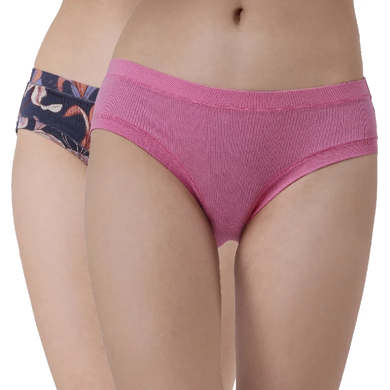 Final Clearance Mid Rise Seamless Cotton Panty - 2CK-33