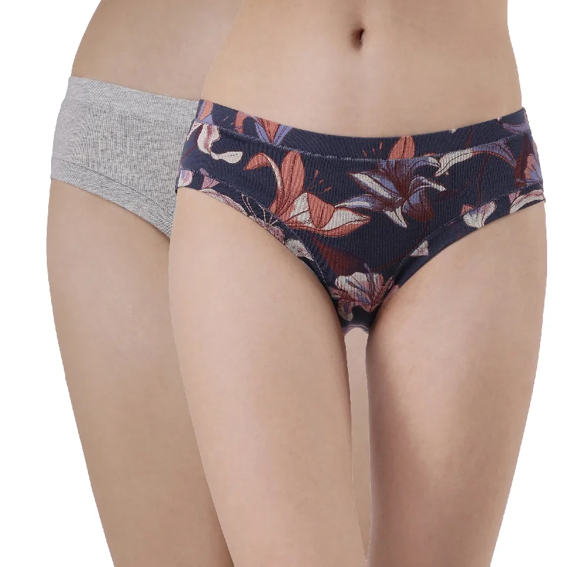 Clearance Sale Mid Rise Seamless Cotton Panty - 2CK-33