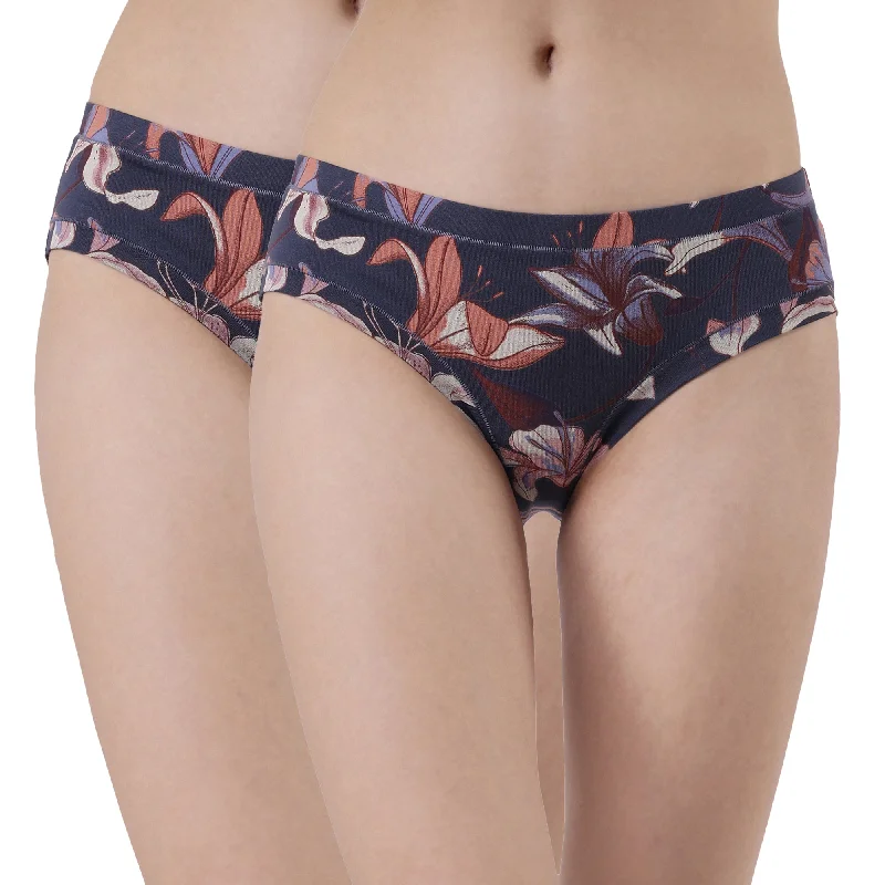 Final Offer Mid Rise Seamless Cotton Panty - 2CK-33