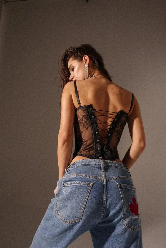 Major Savings Mont Blanc Corset Black - Short Version