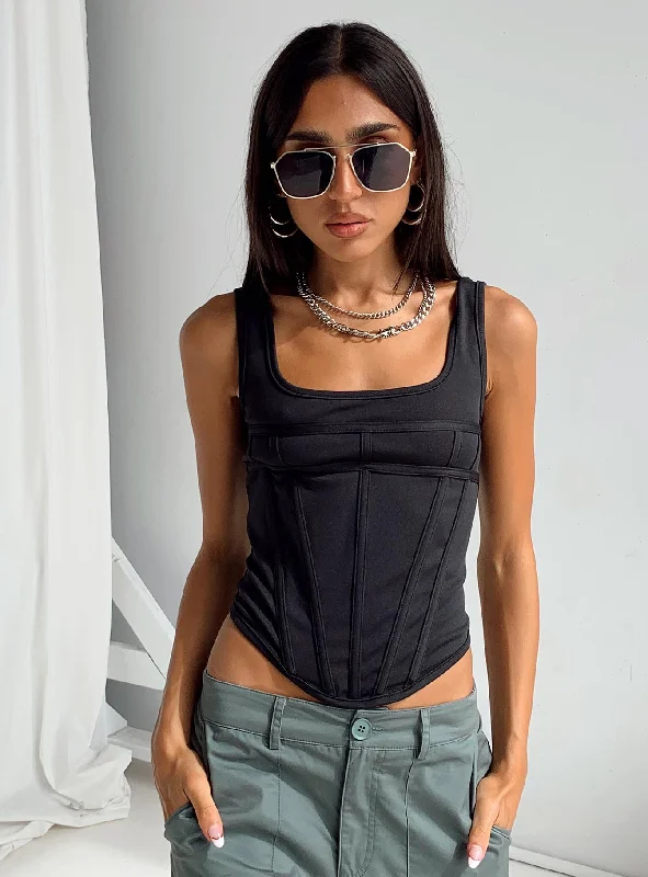 Instant Discount Instant Discount Normani Top Black