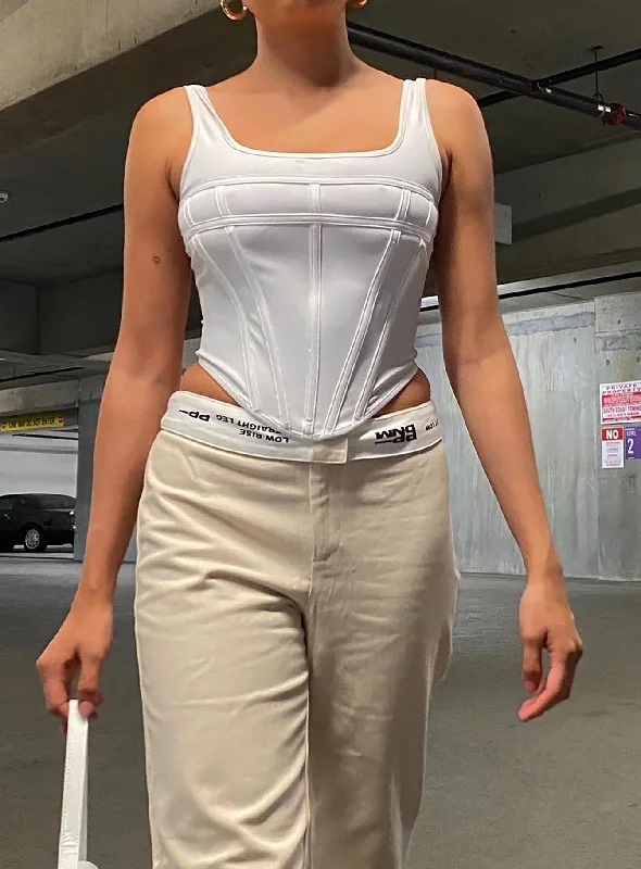Overstock Clearance Overstock Clearance Normani Top White