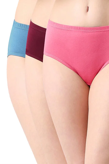 Savings Galore Soch/Las - 1 Cotton Hipster Panties  Assorted