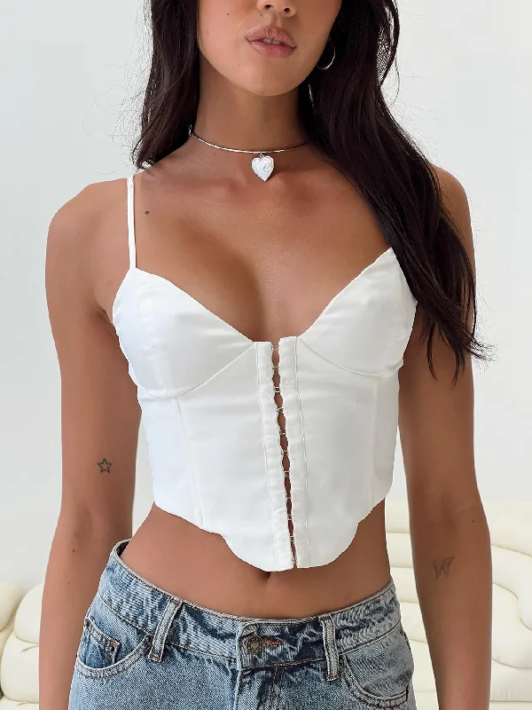 Quick Sale Quick Sale Palisade Corset Top White