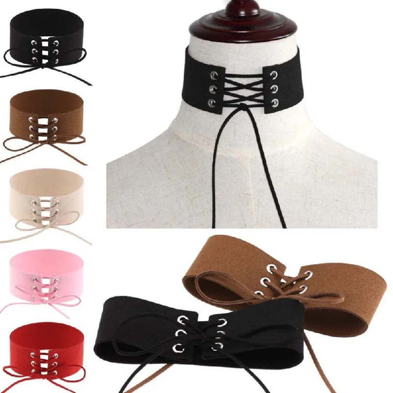 Clearance Event Rope Tie Alluring Choker