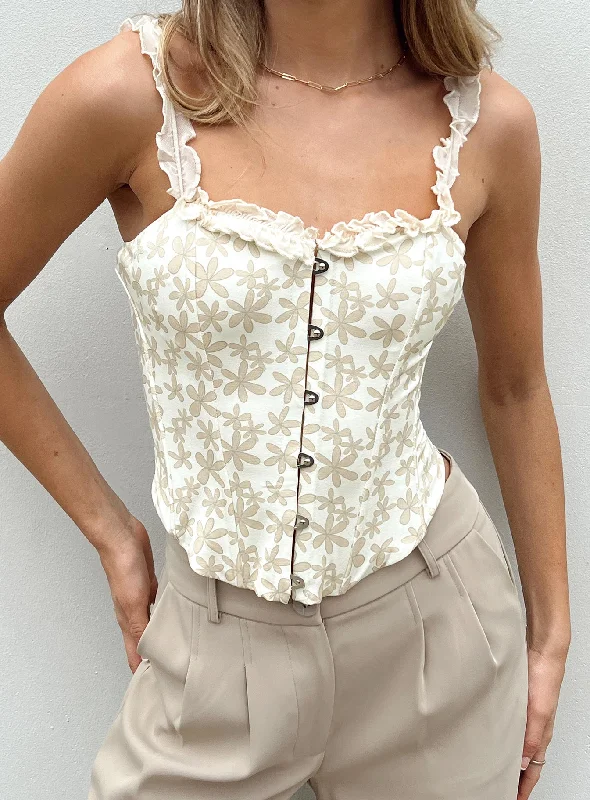 Unmissable Offer Searle Floral Corset Multi