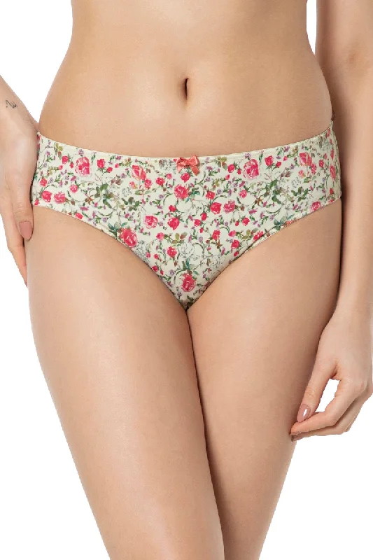 Weekend Bargains to Cherish Smooth Charm Bikini Panty - Floral Whimsy Pr