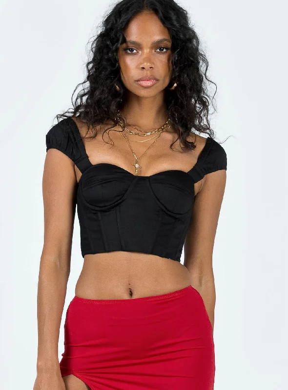 Mega Sale Sollozzo Top Black
