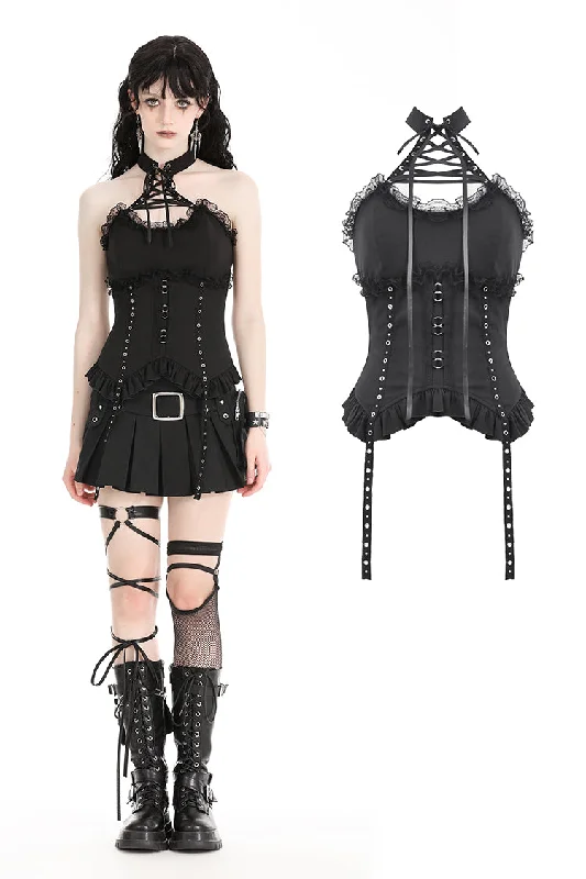 Weekend Offers That Shine Sweet and salty cat ear metallic tops CW085