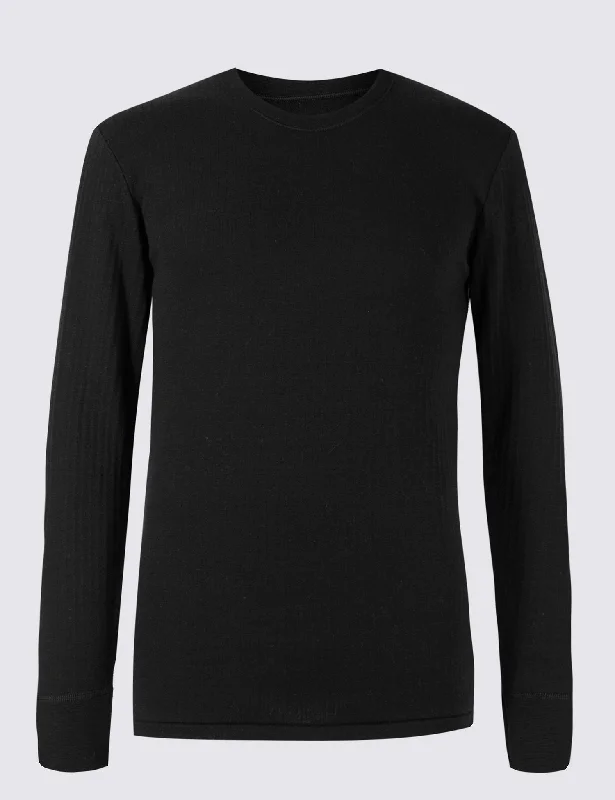 Now or Never Thermal Wool Blend Long Sleeve Vest