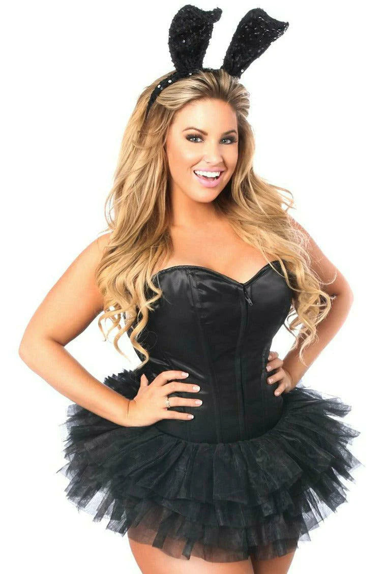 Savings Event Tuxedo Bunny Corset Costume