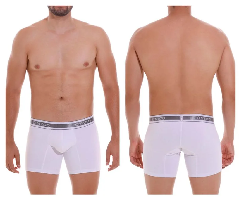 Huge Savings Unico 22120100209 Lustre A22 Boxer Briefs Color 00-White