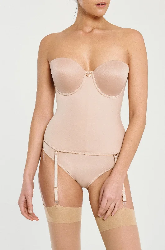 Customer Appreciation Sale VA BIEN 1508 SEAMLESS LOW BACK BUSTIER
