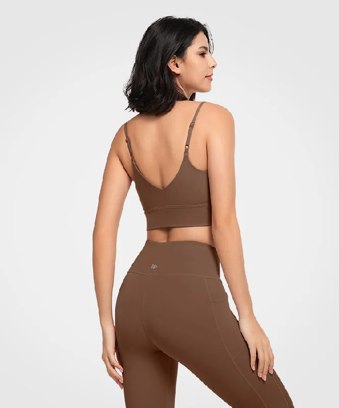 Deal Alert Sculpt Scoop Neckline Strappy Padded Yoga Bra | Women's Light Support Sports Bra Deal Alert Sculpt Scoop Neckline Strappy Padded Yoga Bra | Women's Light Support Sports Bra
