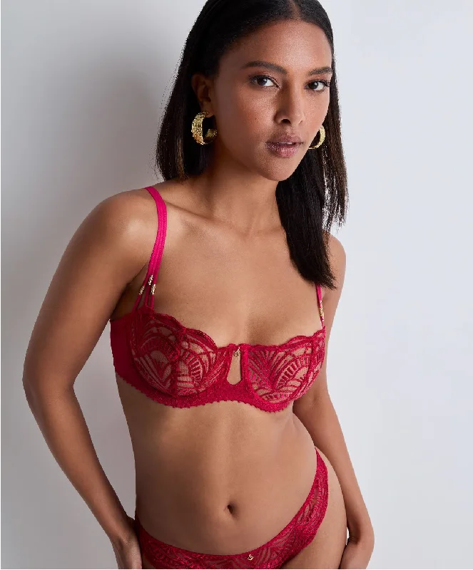 Shop Now Aubade Vibes Half Cup in Love Potion Red