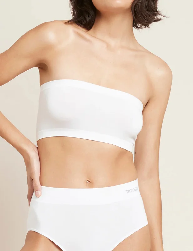 Weekend Offers That Shine Bandeau Bra - White