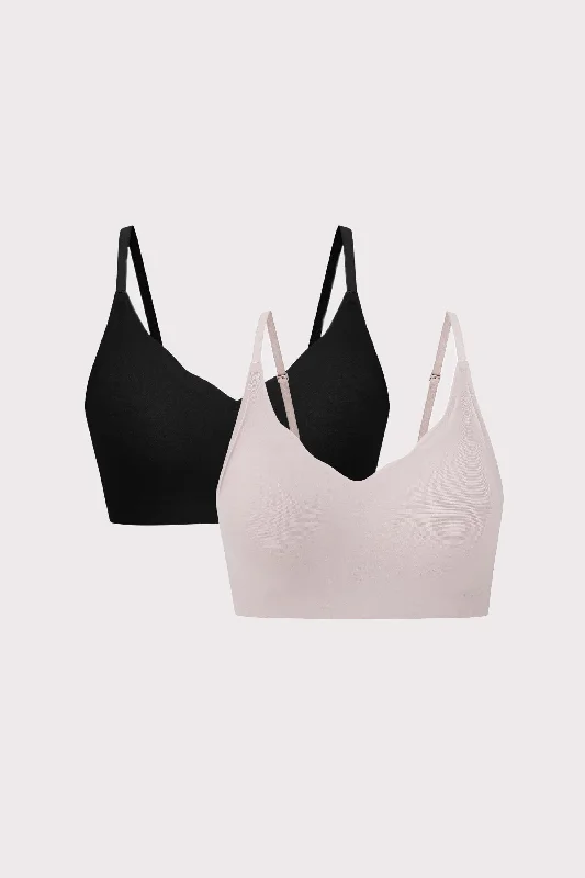 Special Discount Barely Zero Fixed Cup Wavy Bra Bundle